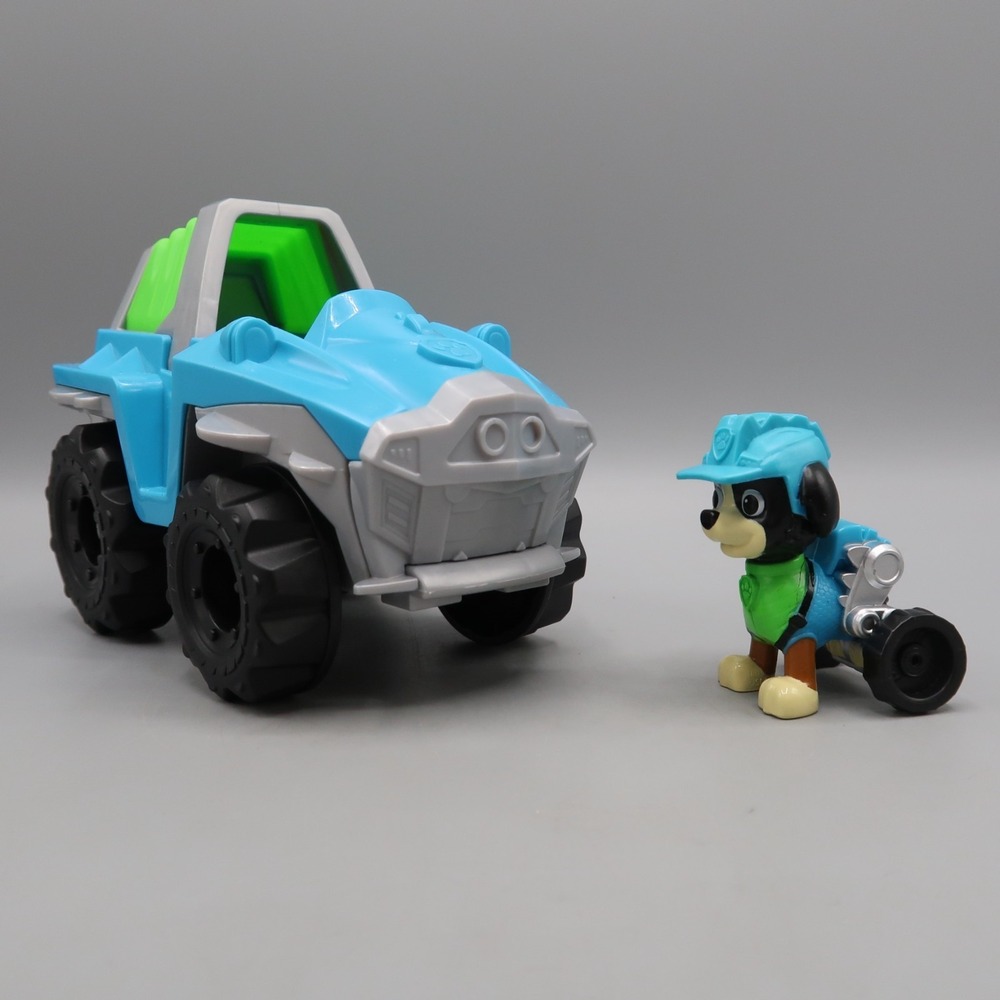 Paw Patrol Dino Rescue Rex's Vehicle Truck with Wheelchair Dog Pup